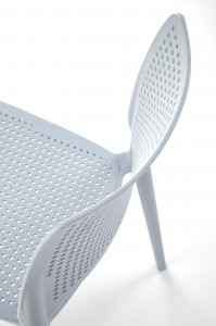 Scaun din plastic K514 albastru deschis - Img 9