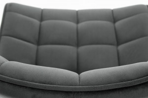 Scaun K332 velvet gri - Img 6