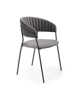 Scaun K426 Velvet Gri – l57 x A54 x H79 cm - Img 2