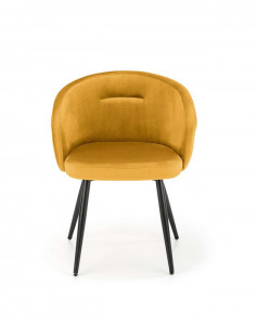 Scaun K430 velvet mustariu - Img 2