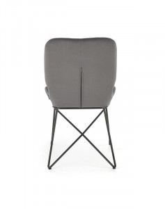 Scaun K454 catifea gri – H83 cm - Img 2