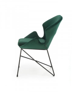 Scaun K458 catifea Verde – H82 cm - Img 3