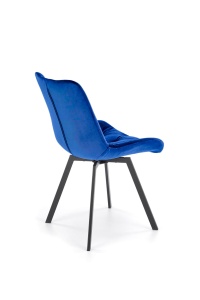 Scaun K519 velvet bleumarin - Img 9