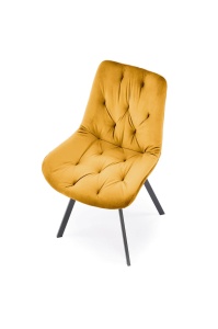 Scaun K519 velvet mustariu - Img 14