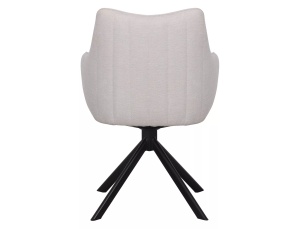 Scaun rotativ Azalia velvet bej deschis Blu30 - Img 6