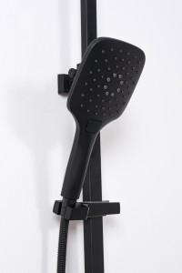 Set de duș cu termostat Rea JET Black Mat - Img 3