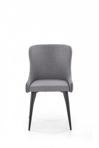 Set masa rotunda Avelar ø120 cm + 4 scaune K333 gri - Img 11