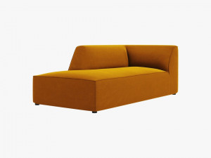 Sezlong Ruby catifea L180 cm - Img 7