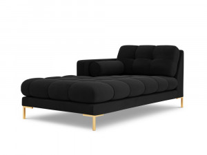 Sezlong tapitat Bali velvet/picioare gold – L185 x l102 x h75 - Img 12