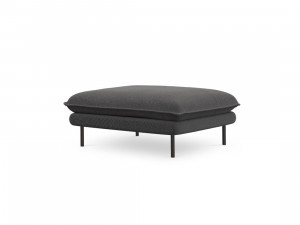 Taburet tapitat Vienna picioare negre – L100 x l80 x h43 cm - Img 9