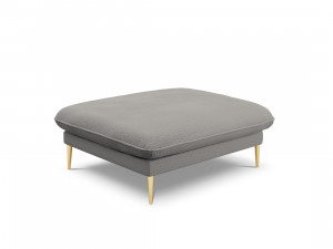 Taburet tapitat Vienna plusat/picioare gold – L100 x l80 x h43 cm - Img 8