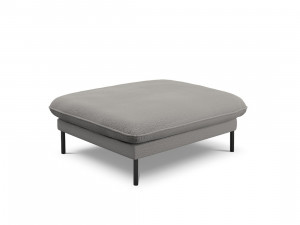 Taburet tapitat Vienna plusat/picioare negre - L100 x l80 x h43 cm - Img 4