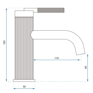 Baterie Argon auriu L16,5 cm - Img 3