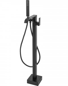 Baterie freestanding Carat neagra - Img 2