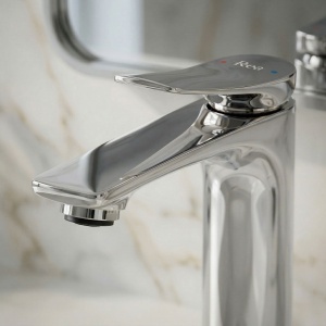 Baterie lavoar PREMIUM REA Vision Chrome Low - Img 5