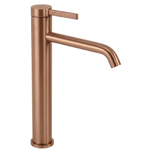 Baterie pentru baie Rea Rivo Brush Copper