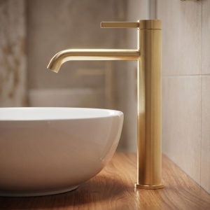 Baterie pentru baie Rea Rivo Brush Gold - Img 2