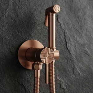 Baterie pentru bideu Rea Foster Brush Copper - Img 4