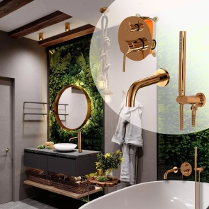 Baterie pentru cada Incastrata Rea Lungo Copper + BOX - Img 2