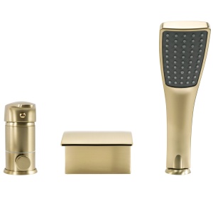 Baterie pentru cadă Rea Riven Brush Gold - Img 3