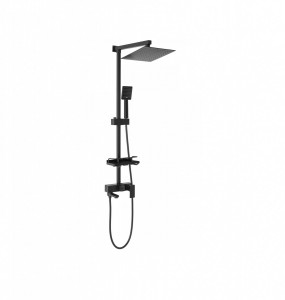 Baterie pentru dus Jack negru mat - H 102 cm - Img 3