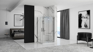 Cabina dus Rea Molier Chrome Double 80x100 - Img 2