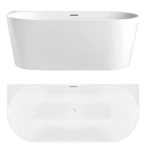 Cada din acril freestanding CAPRI SLIM 150cm - Img 7