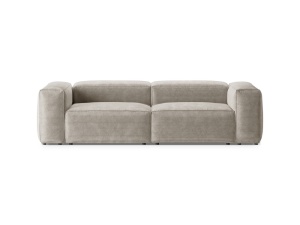 Canapea 3 locuri Bergamo velur reiat L264 cm - Img 12
