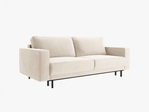 Canapea extensibila 3 locuri Caro catifea L236 cm - Img 3