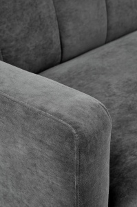 Canapea extensibila Armando velvet gri – H78 cm - Img 11