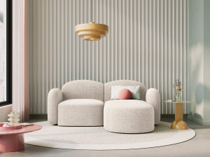Coltar 3 locuri Blair chenille L194 cm