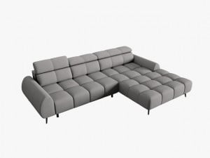 Coltar cu reglaj electric 5 locuri Alyse stofa L295 cm - Img 5
