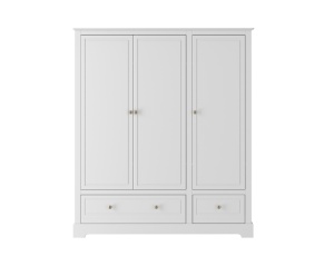 Dulap Marylou alb cu 3 sertare H174,5 cm - Img 7
