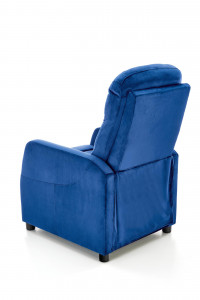 Fotoliu recliner Felipe 2 velvet bleumarin H103 cm - Img 6