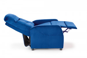 Fotoliu recliner Felipe 2 velvet bleumarin H103 cm - Img 11