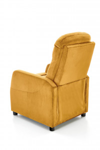 Fotoliu recliner Felipe 2 velvet mustariu H103 cm - Img 7