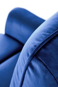 Fotoliu recliner Semir velvet bleumarin H108 cm - Img 3