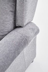 Fotoliu recliner tapitat Agustin gri - H 107-83 cm - Img 14
