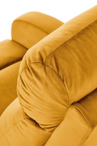 Fotoliu recliner Wonder mustariu H98 cm - Img 2