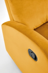 Fotoliu recliner Wonder mustariu H98 cm - Img 12