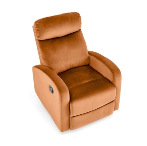 Fotoliu recliner Wonder velvet cinnamon H98 cm - Img 4