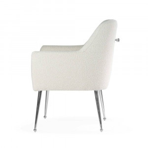 Fotoliu tapitat Amadeus silver – H90 cm - Img 3