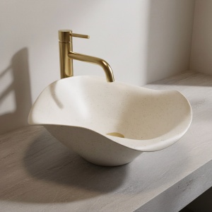 Lavoar ceramic pentru blat REA HM-35B Handmade ART
