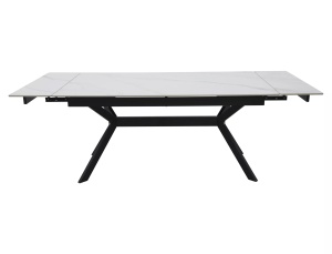 Masa extensibila Imperia alb/negru L180-240xl90 - Img 1