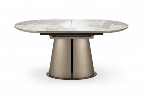 Masa extensibila Robinson marmura bej/cappuccino - L160-200 cm - Img 10