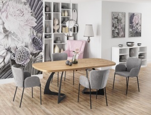 Masa extensibila Veldon stejar – H75 - Img 14