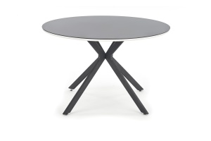 Masa rotunda MDF + sticla + metal Avelar - d 120 x h 76 cm - Img 12