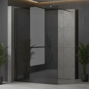 Paravan de dus Rea Flexi Grey / Titan 100 - Img 6