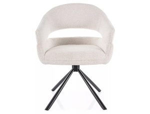 Scaun Borgo bej/negru Raven22 - Img 3