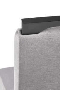 Scaun Clarion 2 velvet gri/negru Monolith 85 - Img 9